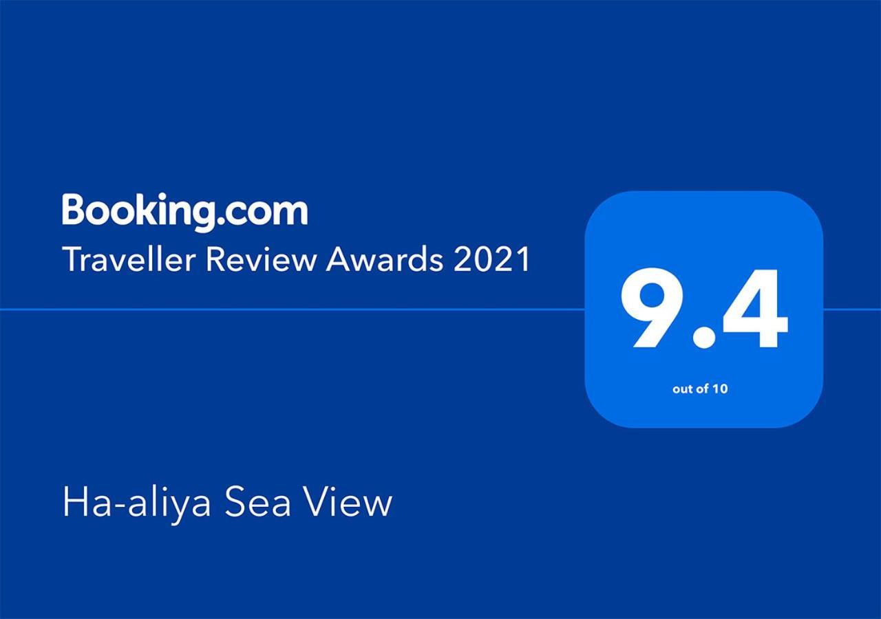Ha-Aliya Sea View Lägenhet Nahariya Exteriör bild