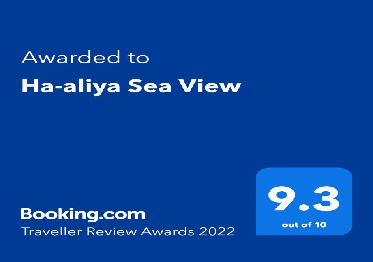 Ha-Aliya Sea View Lägenhet Nahariya Exteriör bild